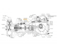 Line, Water Pump to Manifold for KERR KA-3500PT, KA-5500PT (KA-215)