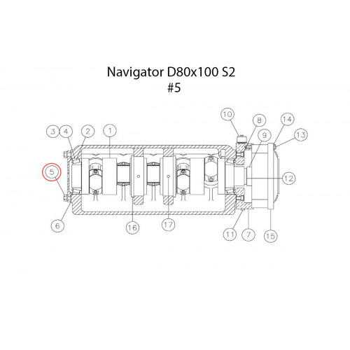 image scheme 224408097 Hex head cap screw 1/2 x 1 1/2 for Vermeer Navigator D80x100 BORG Pumps GMBH