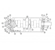 Crankshaft for APLEX SC-300/L (7204-1042-00E)