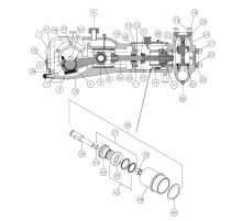 Rod - connecting (inserted) 287078008 Kerr 150 GPM