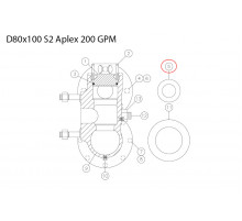 Gasket - discharge (4.125 od) 277780002 Aplex 200 GPM