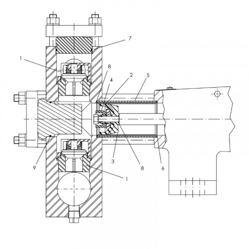 Plunger nut 499-039