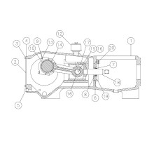#5 - Plug - 1/2" hex hd 277780008 Aplex 200 GPM