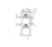 Valve & liner Cover for APLEX SC-230 (7201-0575-00B)
