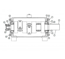 Crankshaft for APLEX SC-230 (7201-0725-00D)