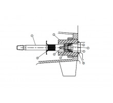Piston Hub for APLEX SC-45L,SC-115L (7206-0383-00A)
