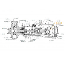 Connecting Rod Insert Bearing (Std) for KERR KM-3250PT, KM-3300PT,KM-3250, KM-3250BC (KM-25-000)