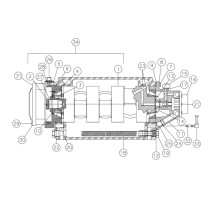 Gearbox - #8 kit 7.07 ratio auburn 277780050