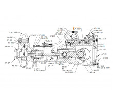 Oil Manifold for KERR KT-3350PT, KT-3400PT (KA-KT-160)