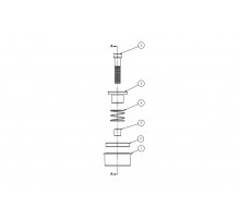 Valve Seat ALBZ Disc Type for KERR KM-3250, KM-3250BC (KM-54)