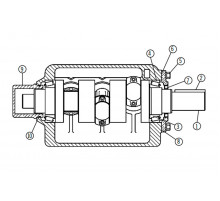 Oil Seal for APLEX SC-30/SC-35,MA-15H (145-055072-08)