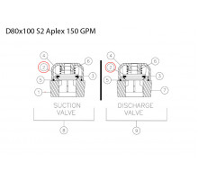 Valve body 277781045 Aplex 150 GPM