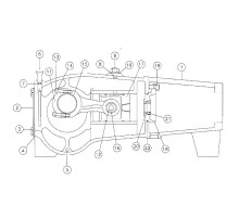 Connecting rod assembly (inc. ref. 11-14) 224408-005