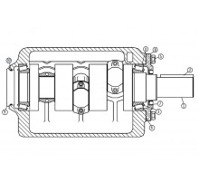Crankshaf for APLEX SC-30/SC-35 (7207-0043-00B)