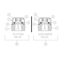 Valve assembly - suction 277780079