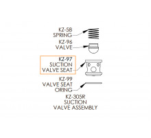 Suction valve seat for KERR KZ-3150PT (KZ-97)