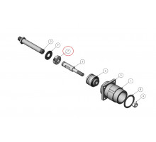 Clamp, Pony Rod to Piston Rod for KERR KM-3250PT, KM-3300PT (KM-280)