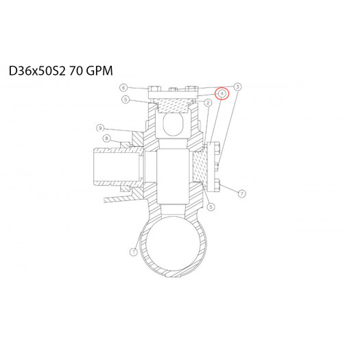 Guide cage 277781049 Aplex 150 GPM