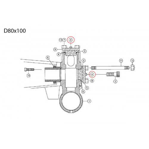 Guide cage 277781049 Aplex 150 GPM