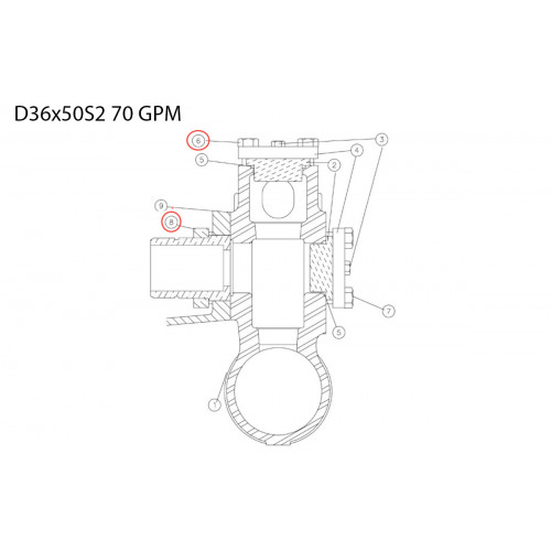 Valve spring 277781053 Aplex 150 GPM