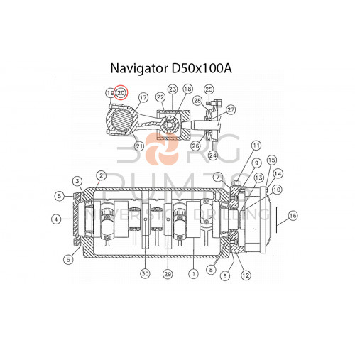 img_#19_Hex_head_cap_screw_1/2_x_1_1/2_224408097_BORG_Pumps_GMBH.jpg foto scheme 224408097 Hex head cap screw 1/2 x 1 1/2 for Vermeer Navigator D80x100 BORG Pumps GMBH