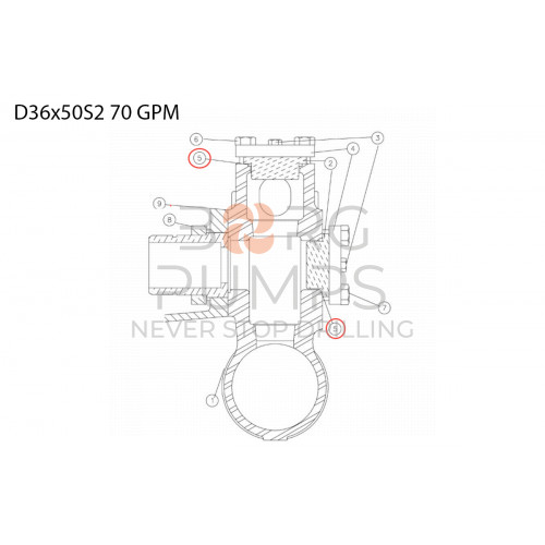 O-ring nitrile rubber-2-035 239383033 Aplex 150 GPM