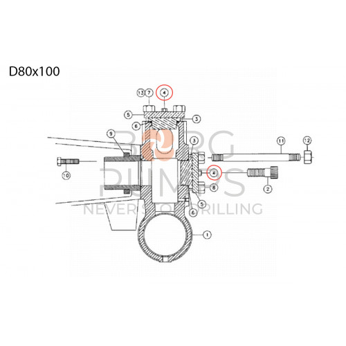 Guide cage 277781049 Aplex 150 GPM