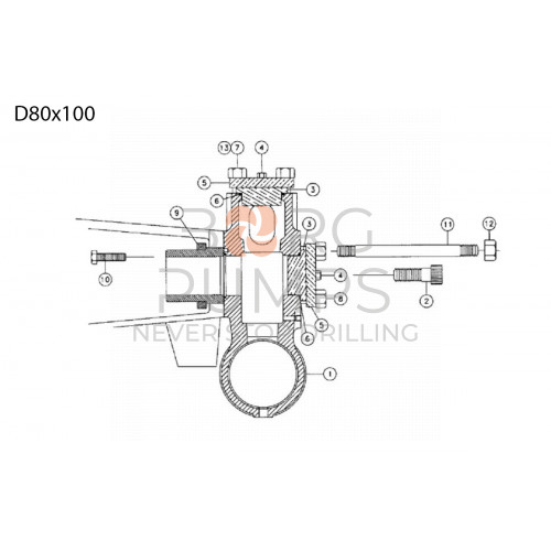Valve assembly - discharge 277781059 Aplex 150 GPM