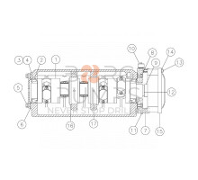 Crankshaft 296251308 Aplex 150 GPM