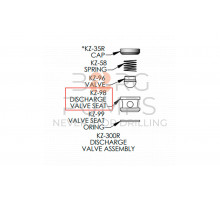 Discharge valve seat for KERR KZ-3150PT (KZ-98)
