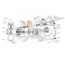 Line, Water Pump to Manifold for KERR (KA-215)