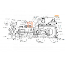Oil Line, Pump to Oil Manifold for KERR (KT-165)