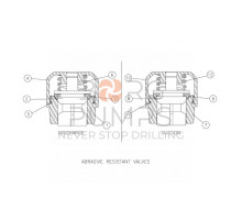 Valve seat - suction 244460033