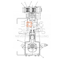 #7 - 502-069 Fluid cylinder (l06)