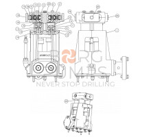 #6 - Cylinder 1 5/8 224667003 for Vermeer Navigator D16х20/D20x22 S2/9x13