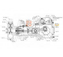 Oil Line, Manifold to Bearing Housing for KERR (KA-175)