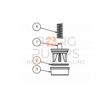 Abrasive Resistant Valve Insert for KERR (KA-KT-77)