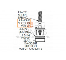 Suction valve for KERR (KA-73HT)