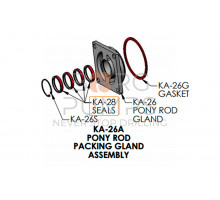 Sets Pony Rod Seal (4 Seals per Set) for KERR (KA-KT-28 )