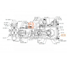 Oil Line, Pump to Oil Sump for KERR (KT-170)