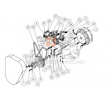 Oil Seal, Bearing Housing Extension Shaft for KERR (AP-135)
