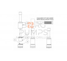 Piston Snap Ring Installation Tool for KERR KT-3350PT, KT-3400PT (KA-KT- 248)