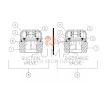 Valve assembly - suction 277780079