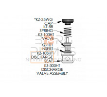 Discharge Valve Seat Wing-Guided HT for KERR (KZ-105HT)