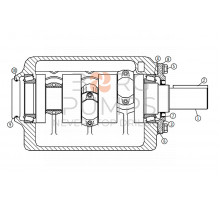 Bearing Retainer for Aplex (7203-0109-00B)