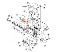 Gasket - suction (7.75 od) 277780003