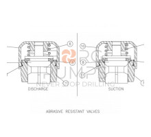 Valve seat - suction 244460033