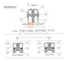 Valve seat-hardened ss 224408-117