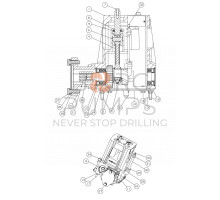 Power frame 236318003 for Vermeer Navigator D16х20/D20x22 S2