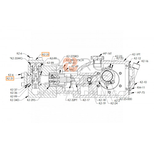 pic_plug_coverplate_kz_31.jpg image Plug Coverplate for KERR (KZ-31)BORG Pumps GMBH